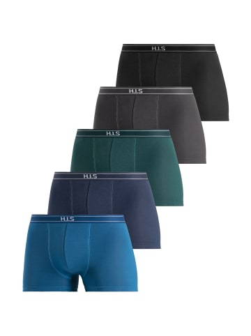 H.I.S Boxer in blau, mint, navy, anthrazit, schwarz