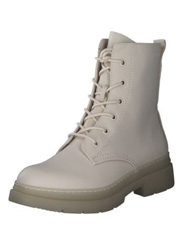 Tamaris Schnürstiefeletten in ivory