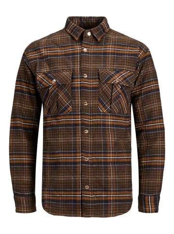 Jack & Jones Jack & Jones Jacke JORJAMES QUILTED OVERSHIRT LS LN in dunkelblau