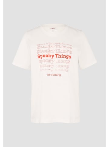 s.Oliver T-Shirt in 02D0_creme