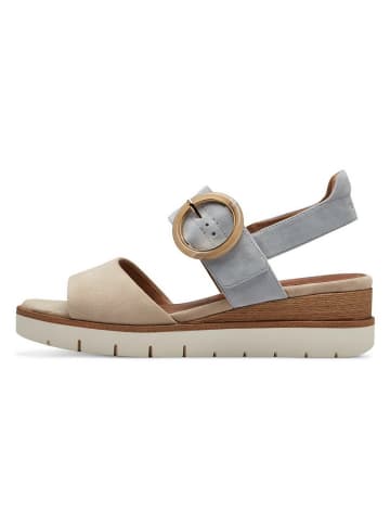 Tamaris Riemchen Sandalen für Damen in silber