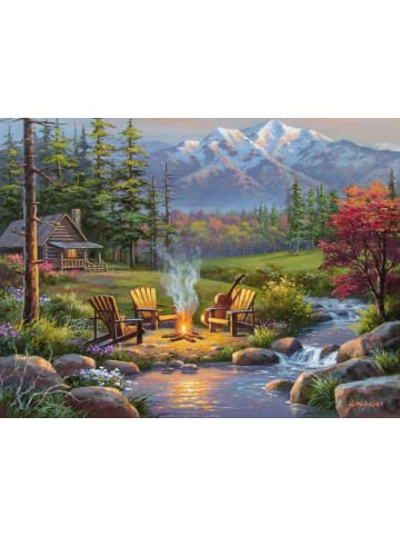 Ravensburger Ravensburger Puzzle 750 Teile Lagerfeuer-Romantik in bunt