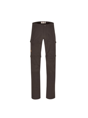 FJÄLLRÄVEN Outdoorhose TRAVELLERS MT ZIP-OFF TRS in Dunkelgrau