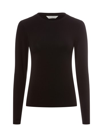 MOSS COPENHAGEN Langarmshirt Mschbetrina in schwarz