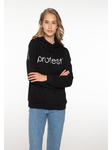 Protest " CLASSIC LOGO HOODY in True Black