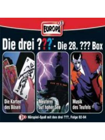 Sony Music Entertainment Die drei ??? Box 28. Folgen 82 - 84 (drei Fragezeichen) 3 CDs