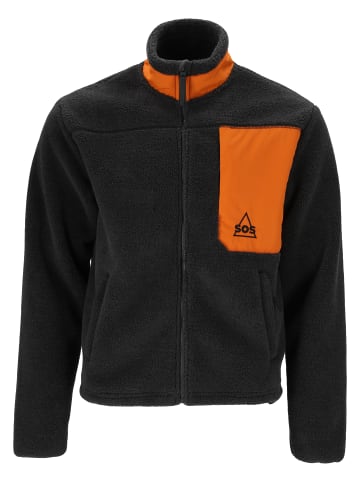 SOS Fleecejacke La Grave in 1051 Asphalt