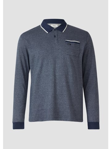 s.Oliver Polo-Shirt in 58W1_tiefblau