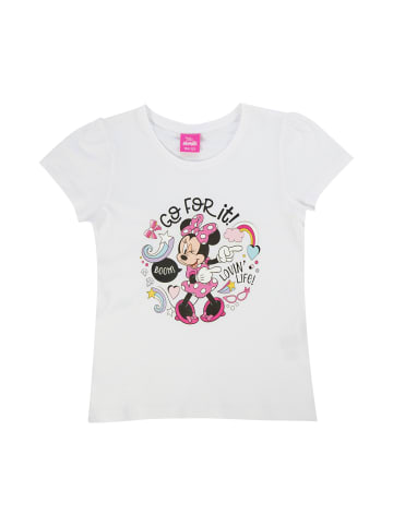 ONOMATO! T-Shirt Minnie Mouse Go for It in Weiß