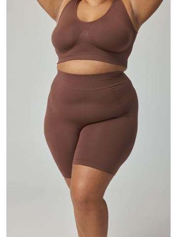 SNOCKS Shaping High Waisted Shorts 1 Stück in Braun