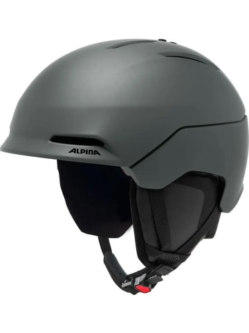 Alpina Skihelm ohne Visier in grau