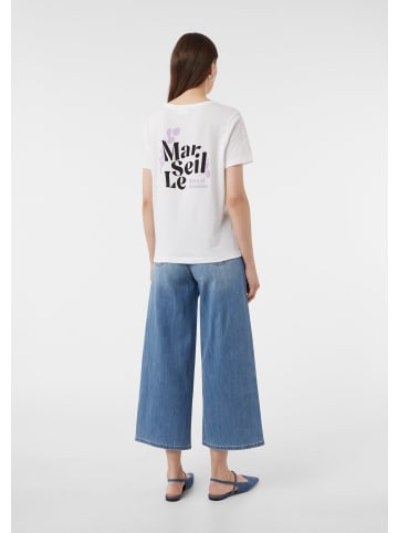 comma T-Shirt in 01D2_weiß