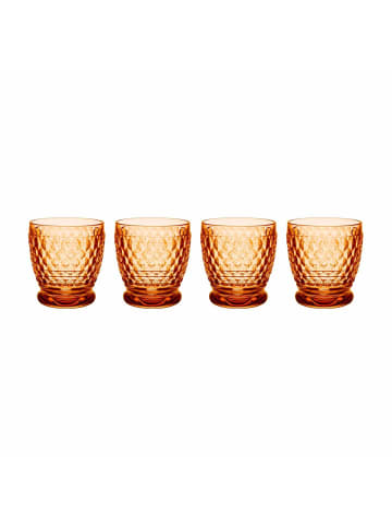 Villeroy & Boch 4er Set Becher Boston Coloured 330 ml in Apricot