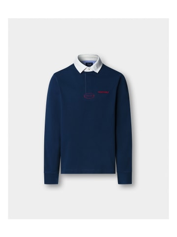 Faconnable Polo in Blau