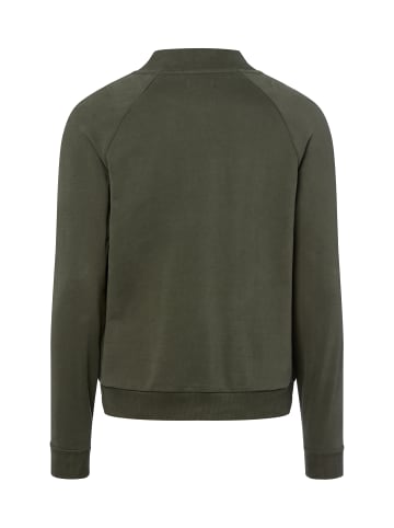 Nils Sundström Sweatjacke in oliv - 0004