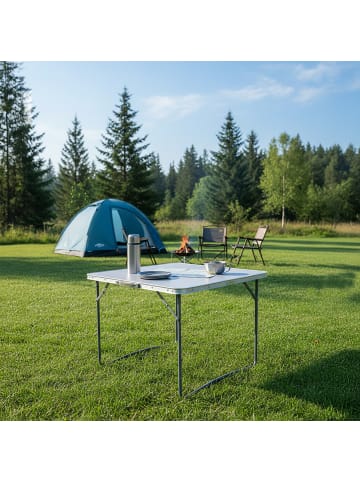 relaxdays Campingtisch in Schwarz - (B)70 x (H)68,5 x (T)50 cm