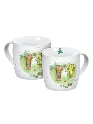 Geda Labels Tasse Janosch Kids  in Grün - 250ml