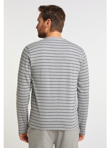 Joy Sportswear Longsleeve ENZO in titan melange stripes