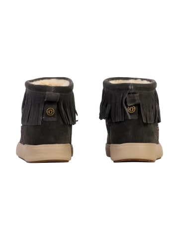 natural world Lederstiefeletten Grau