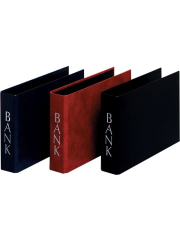 Herlitz Bankordner 23,5x16,5cm 5cm Rückenbreite PP farbig sortiert Packung m...