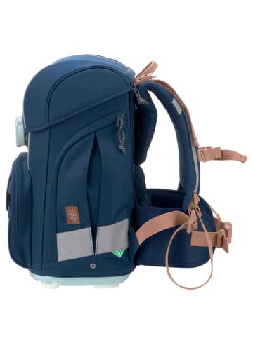 Lässig LÃ¤ssig School Set Boxy Unique - Schulranzen Set 7tlg. in Navy