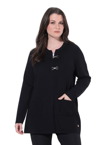 Ulla Popken Strickjacke in schwarz