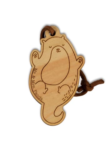 Mr. & Mrs. Panda Schlüsselanhänger Otter Umarmen ohne Spruch in Braun