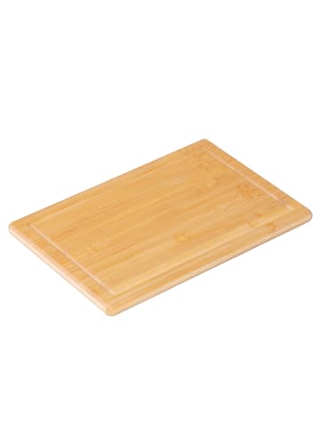 relaxdays Schneidebrett in Natur - (B)45 x (H)3 x (T)30 cm