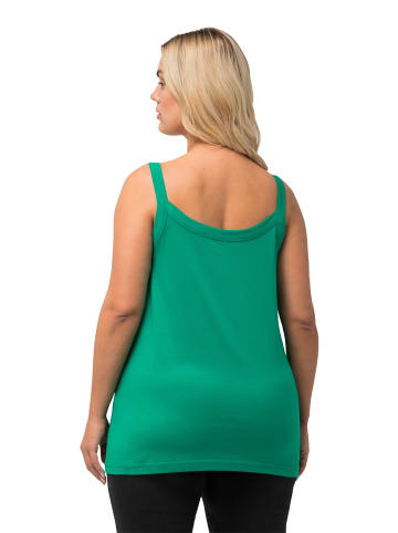 Ulla Popken Strick-Top in smaragd