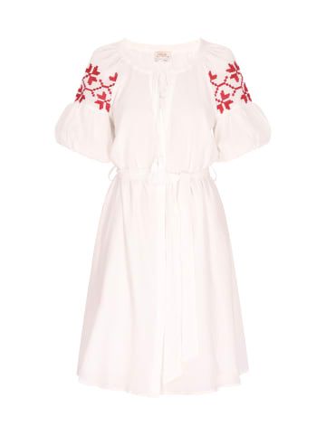 usha FESTIVAL Damen Kleid in Weiss Rosa