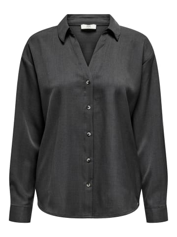 JDY Hemd in Dark Grey Melange