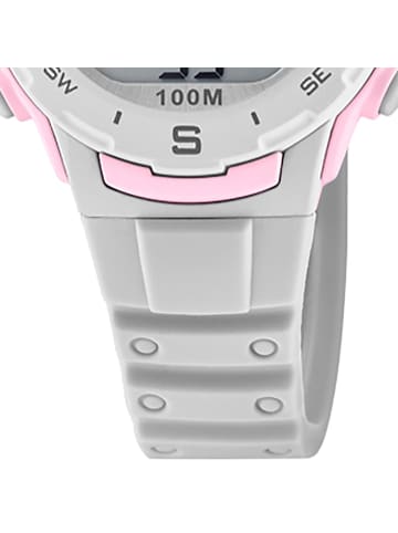 Calypso Digital-Armbanduhr Calypso Digital grau mittel (ca. 35mm)