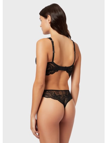 Emporio Armani Tanga 'Brazilian' in schwarz