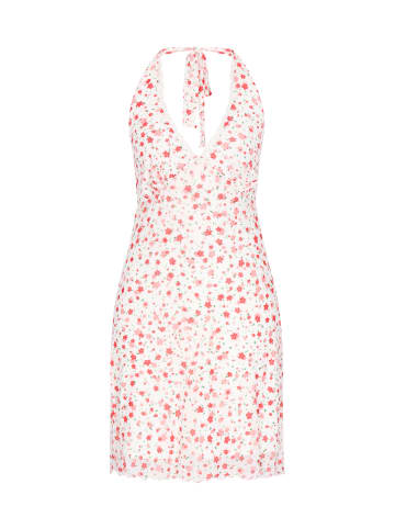 myMo Women Dress in red offwhite