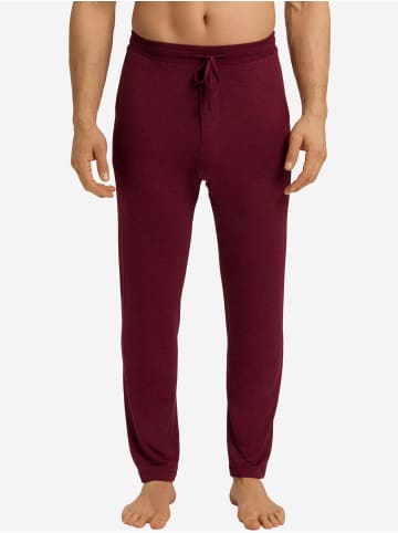 Hanro Pyjamahose Casuals in carbernet melange