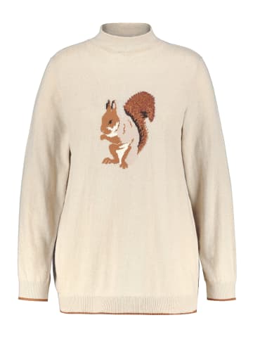 Ulla Popken Pullover in beige