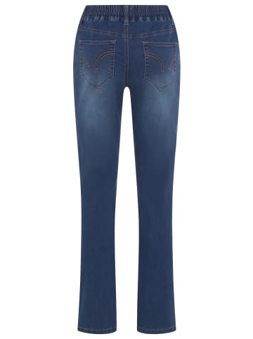 ARIZONA Relax-fit-Jeans in dunkel blau used