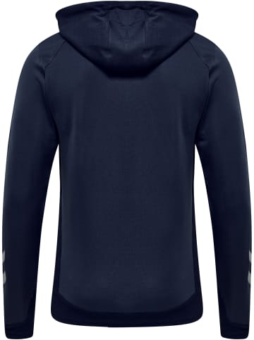 Hummel Hoodie Hmllead Poly Hoodie in MARINE