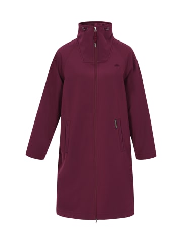 Schmuddelwedda Women Softshell Jacket in burgundy