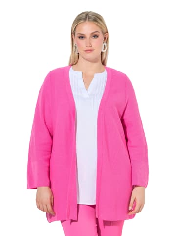 Ulla Popken Strickjacke in pink