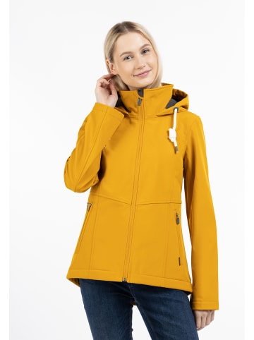 ICEBOUND Damen Softshelljacke in Senf