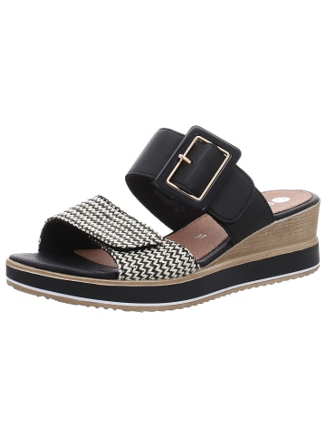 remonte Sandalen in schwarz-crema/schwarz