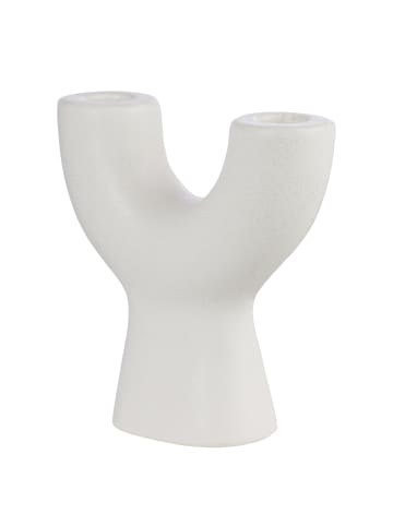 Butlers Butlers Kerzenhalter TWIN in Creme
