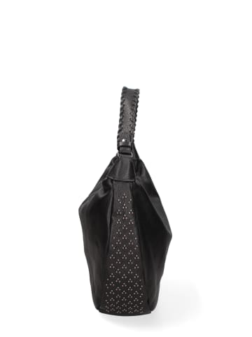 John Richmond Umhängetasche in BLACK AND DARK GREY