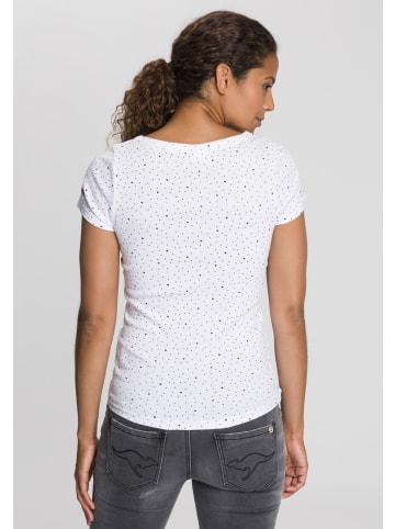 Kangaroos T-Shirt in weiß