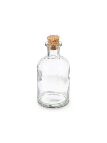 relaxdays 16 x Dekogläser in Transparent/ Natur - 125 ml