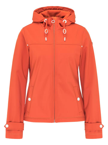 DreiMaster Damen Softshelljacke in Orange Rot