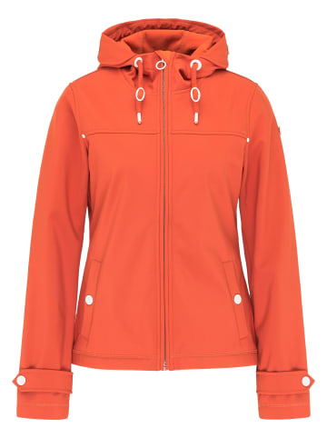 DreiMaster Maritim Softshelljacke in Orange Rot