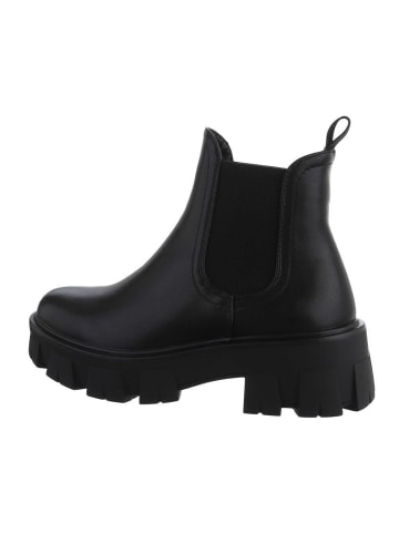 Ital-Design Stiefelette in Schwarz