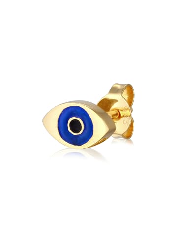 Elli Ohrringe 925 Sterling Silber Evil Eye in Gold